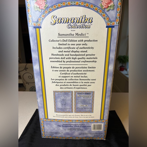 Samantha Collection ,Doll Limited Edition-Series 1998 - Picture 5 of 7